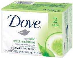 Dove Bar Soap Cool Moisture 2x4.25oz