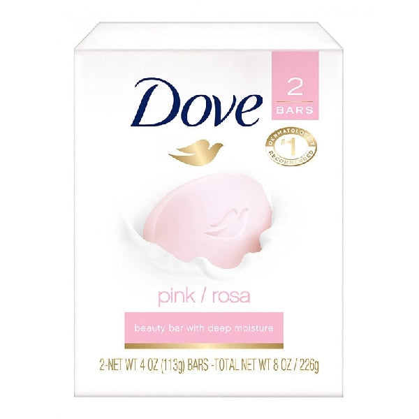 Dove Soap Pink 2X4oz