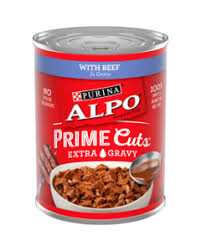 Alpo Dog Food Prime Cut in Gravy C&V 13z