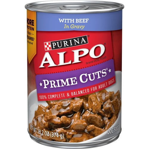 Alpo Dog Food PrimeCut Beef in Gravy 13.