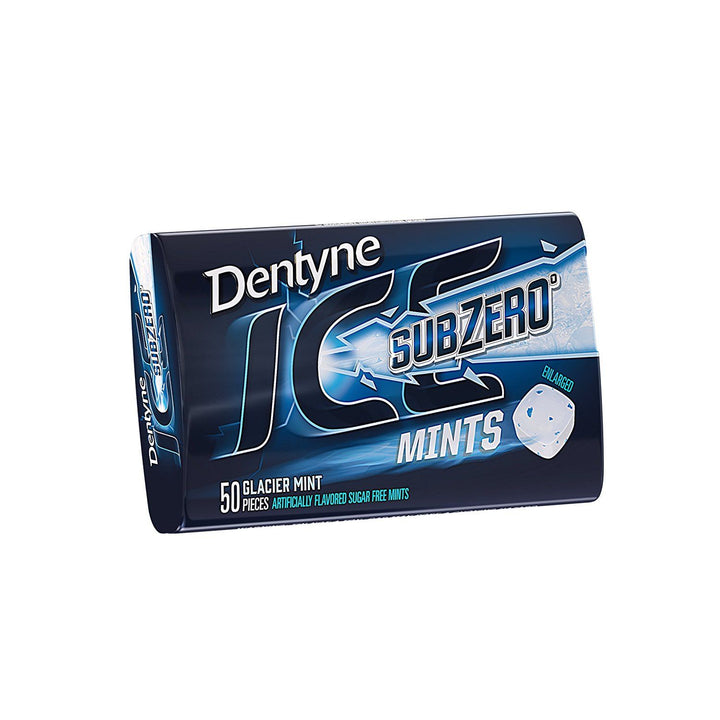 Dentyne Ice Mints Subzero Glacier 50s