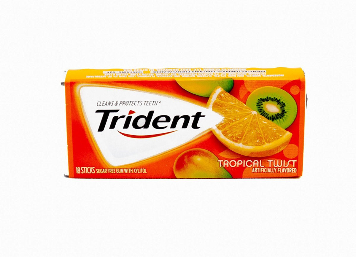 Trident Gum Tropical Twist 18's