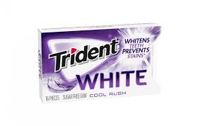Trident Gum White Cool Rush 16's