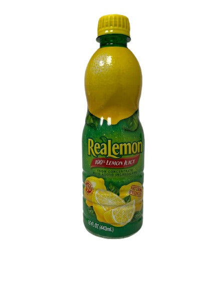 Realemon Lemon Juice Real 15oz