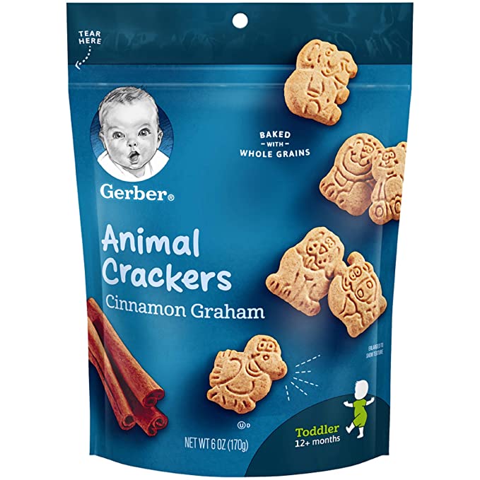 Gerber Grad Animal Crackers Cinn Grah 6z