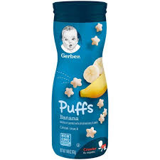Gerber Graduates Puffs Banana 42g