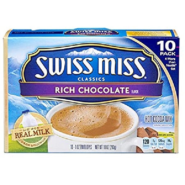 Swiss Miss Chocolate Mix Rich 10's