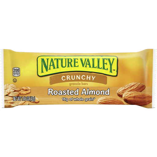 Nat Val Granola Bar Roasted Almond
