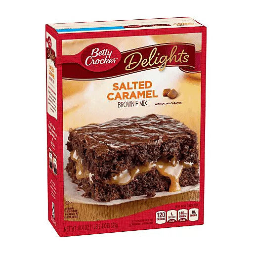 Betty Crocker Brownie Mix Salted Caramel 521g