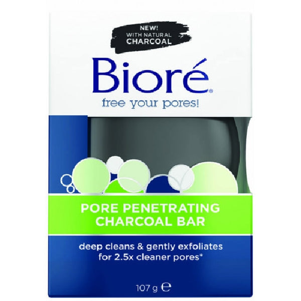Biore Bar Charcoal 107g
