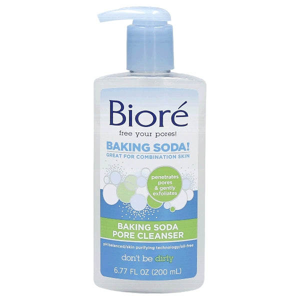 Biore Cleanser Pore W/Baking Soda 6.77oz