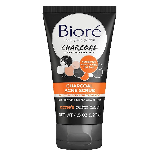 Biore Cleanser Charcoal Acne 4.5oz