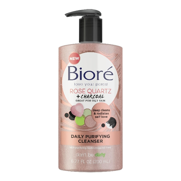 Biore R Q Cleanser Charcoal 6.77oz