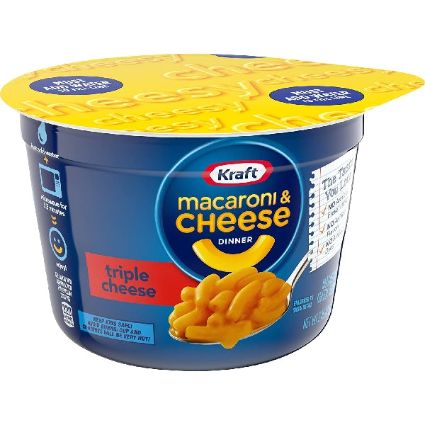 Kraft Easy Mac Cup Triple Cheese 58g