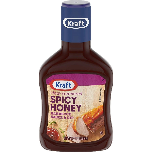 Kraft Sauce Bbq Spicy Honey 18oz