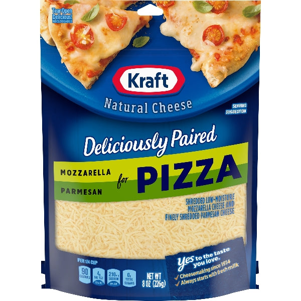Kraft Cheese Shredded Pizza Mozz Ched 8z