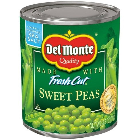 Delmonte Sweet Peas 8.5 oz