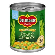 Delmonte Peas & Carrots 8.5 oz