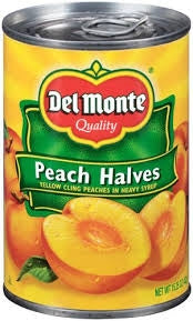 Delmonte Peaches Halves in Hvy Syrp 432g