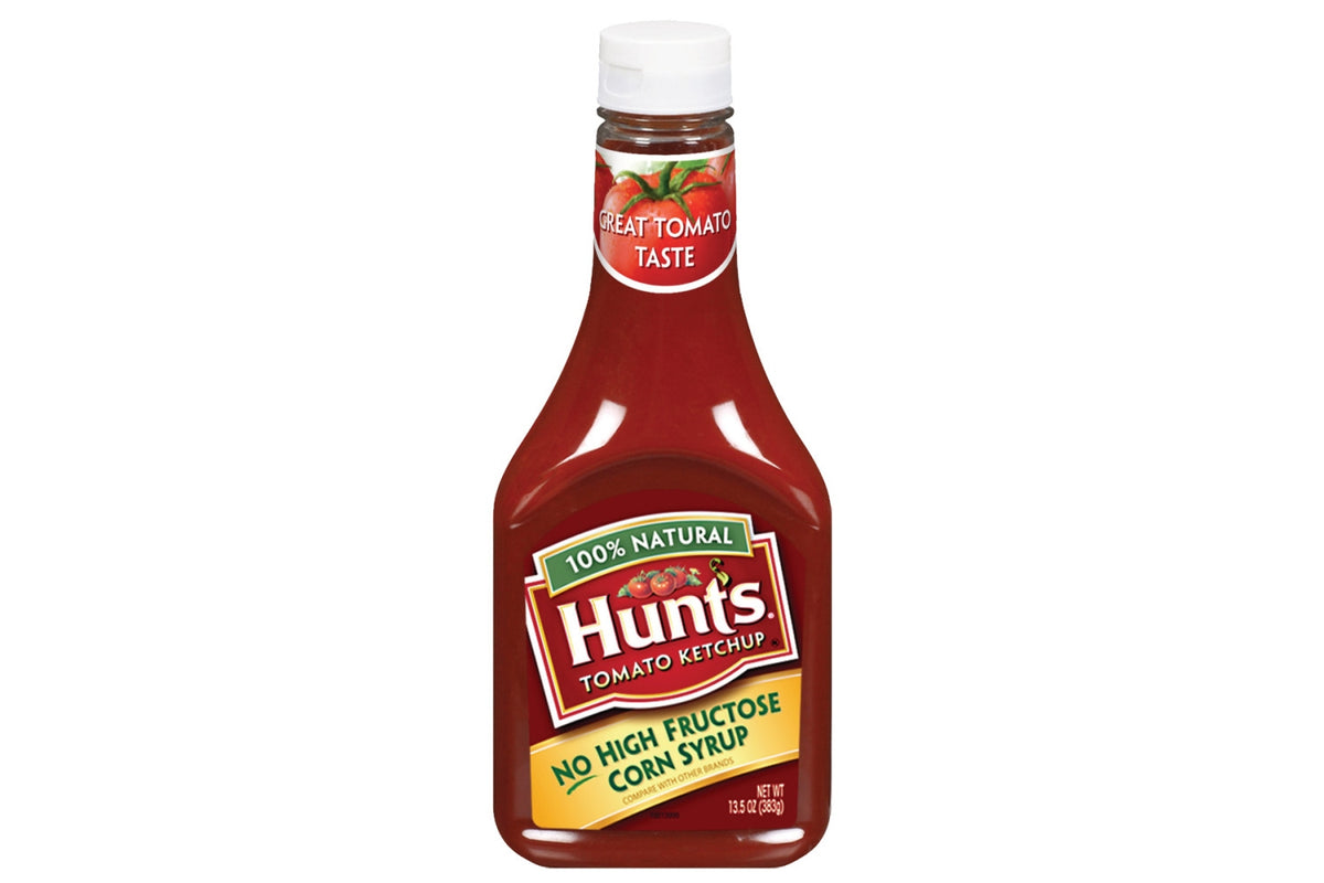 Hunts 100% Nat Ketchup Tomato 13.5oz
