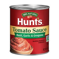 Hunts Tomato Sce Basil Gar & Oregano 8oz