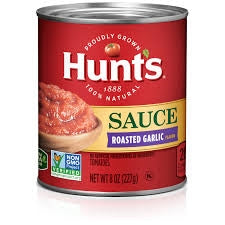 Hunt's Tomato Sauce Roasted Garlic 8 oz