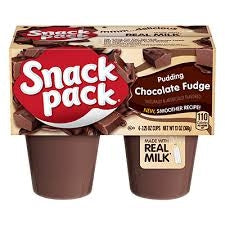 Hunts Pudding Snack Pack Chocolate Fudge