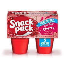 Hunts Gels Juicy Sberry & Org SugFr 4pk