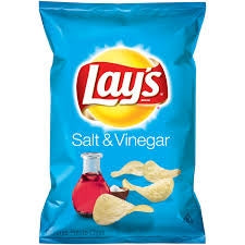 Fritolay Chip Potato Salt&Vin Lays 6.5oz