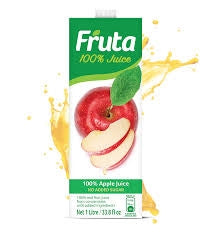Fruta Juice Apple 100% 1lt