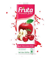 Fruta Juice Drink Apple Cherry 1lt