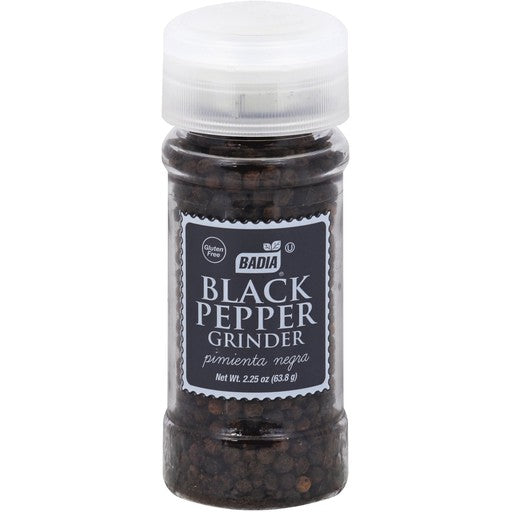 BADIA Black Pepper Grinder 2.25oz