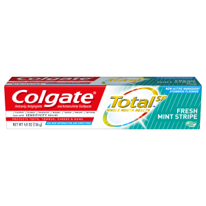 Colgate Gel Toothpaste Total Mint Stripe 4.8oz