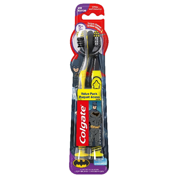 Colgate Tbrush Kids Batman Ex Soft 2pk