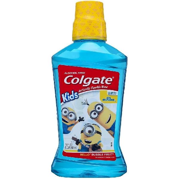 Colgate Mwash Minions Bubble Fruit 500ml