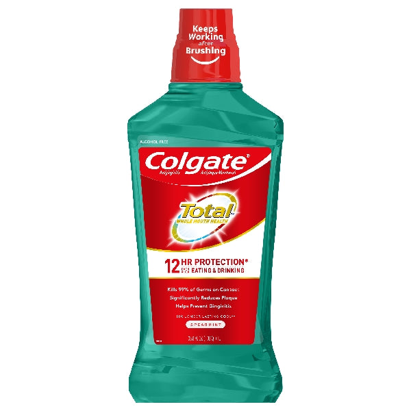 Colgate Mouthwash Total Spearmint 1L