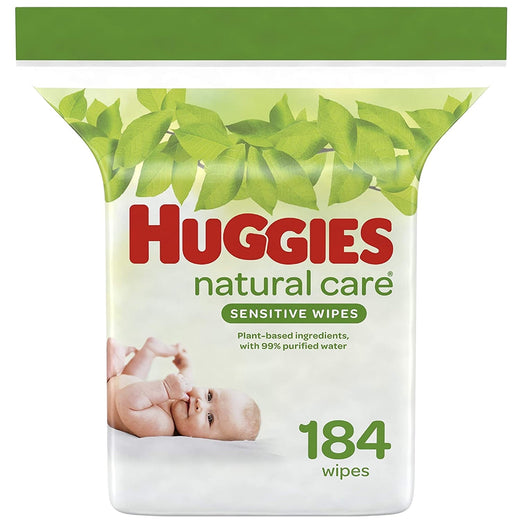 Huggies Nat Care Wipes Frag Fr 184's