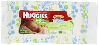 Huggies Natural Care Wipes Baby Unscented 16ct