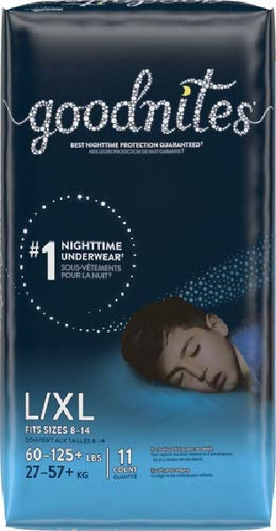 Goodnites Underpants Boys L/XL 11's