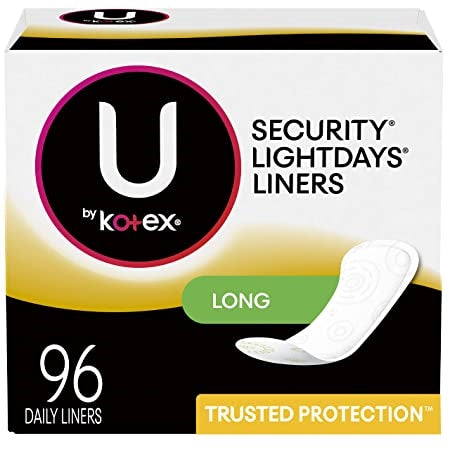 Kotex U Daily liners Long Unsctd 96s