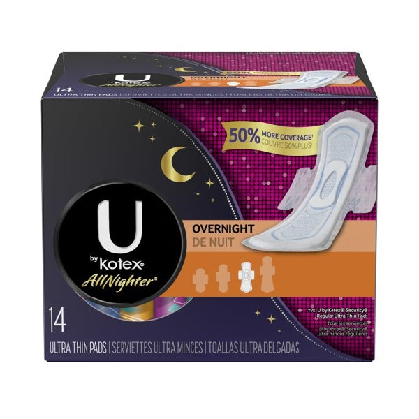 Kotex Ultra Thin Onight w Wings 14's