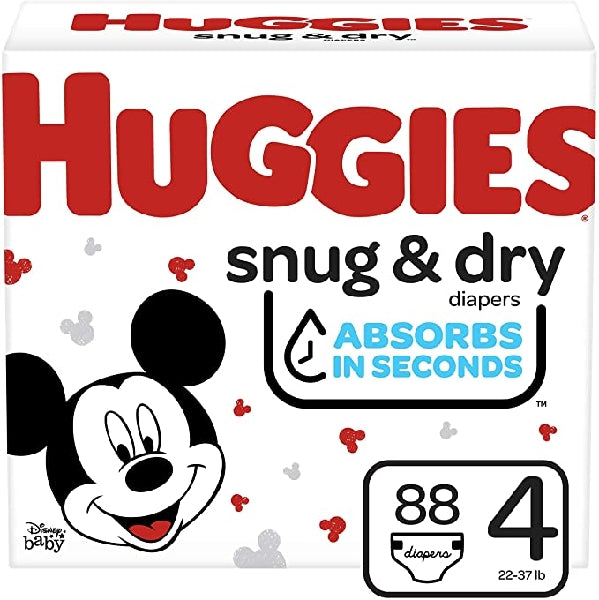 Huggies Diapers S4 Snug & Dry 88's