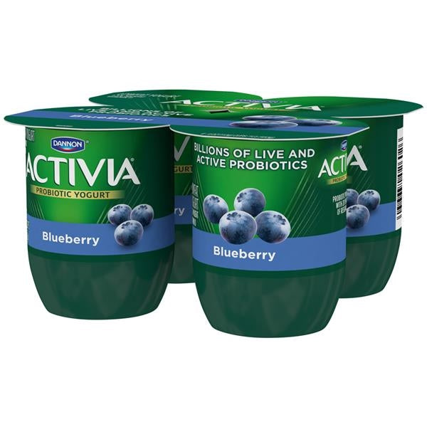 Dannon Act/Yogurt Blueberry 4pk