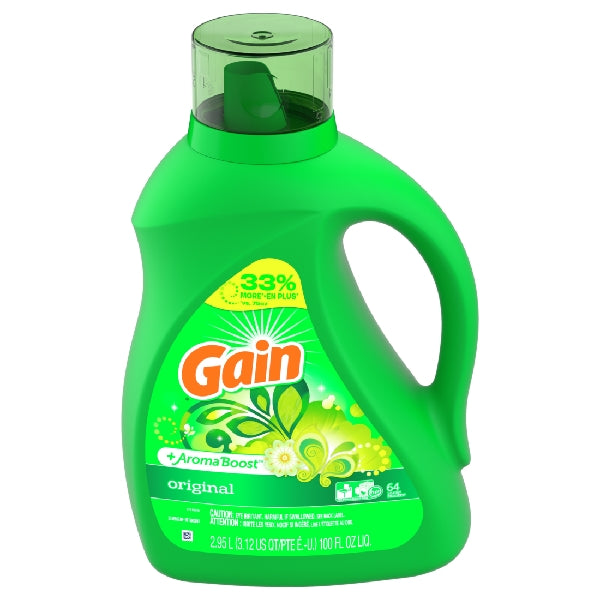 Gain Detergent Liquid Original 100oz