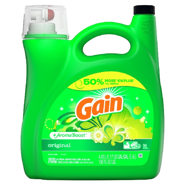 Gain Liquid Detergent HE Original 150oz