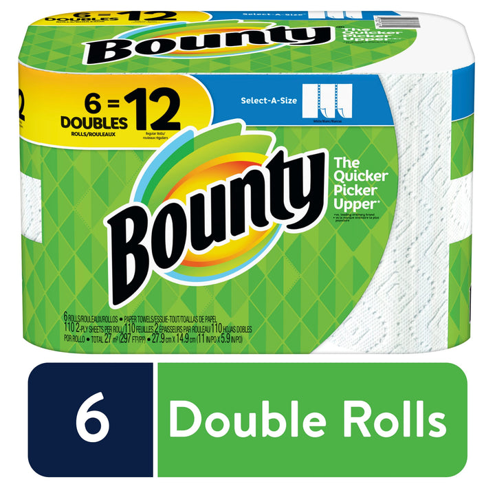 Bounty Paper Towels Sel-a-Size Print