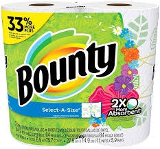 Bounty Paper Towels SAS Printed 74ct 1's