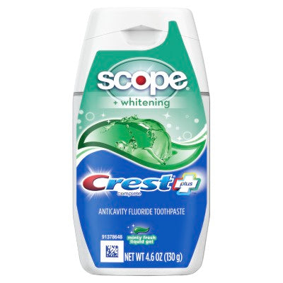 Toothpaste Cool Mint Paste Wht+Scope Mint 4.6oz
