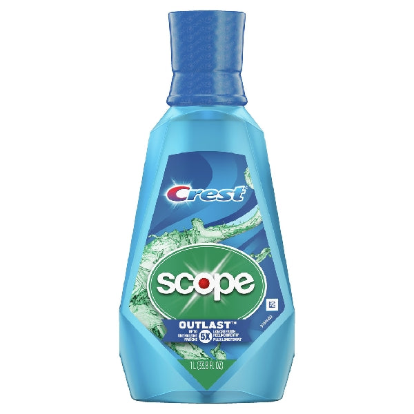 CREST Mouthwash Scope Outlast LLT 1L