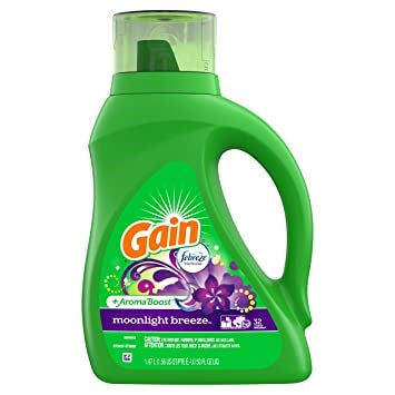 Gain Detergent 2x Moonlight Breeze 50oz